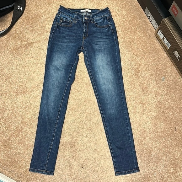 KanCan Denim - Kancan Jeans Dark Wash Mid-Rise Skinny Stretch Kc11214d size 3/25